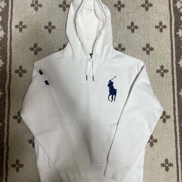 폴로 랄프로렌 빅포니 와플 후드티