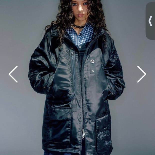 S)Vacant Archive 피터 블랙 야상 점퍼 베이컨트 아카이브