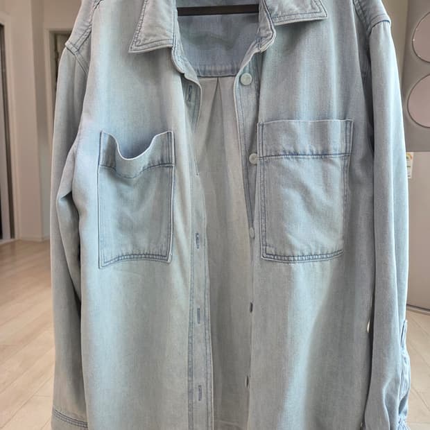오르 데님셔츠