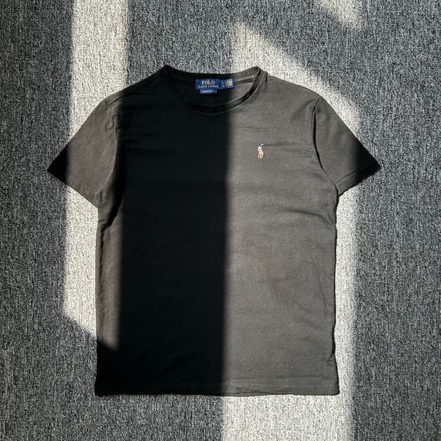 폴로 랄프로렌 멀티포니 블랙 반팔티
