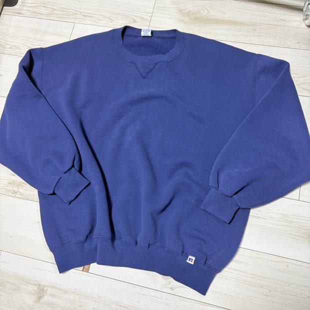 Russell 러셀 90s 스웻셔츠 맨투맨 네이비 블루 2xl usa
