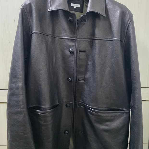 우드비 베지터블 램스킨 레더 카코트