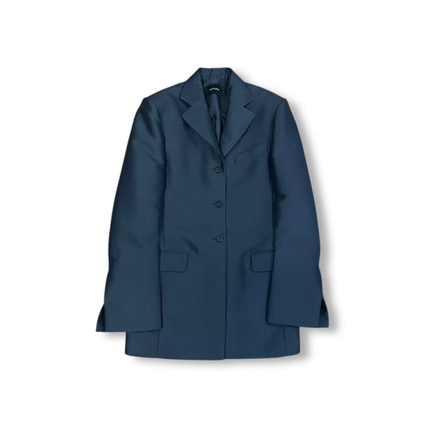 로우클래식 슬림 실크 블레이저