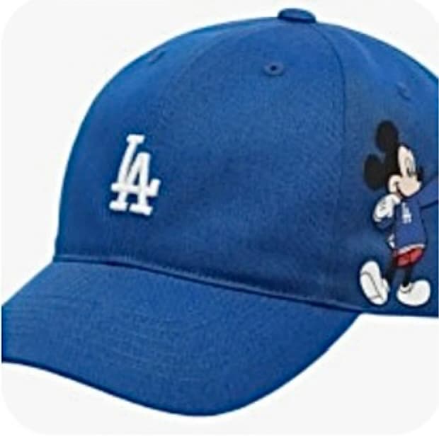 [한정판] MLB x 디즈니 콜라보 미키마우스 LA다저스 볼캡