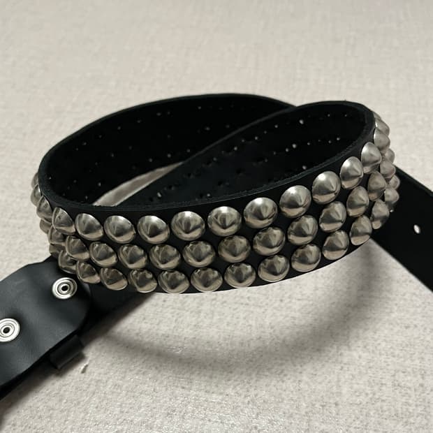 Studded Leather belt