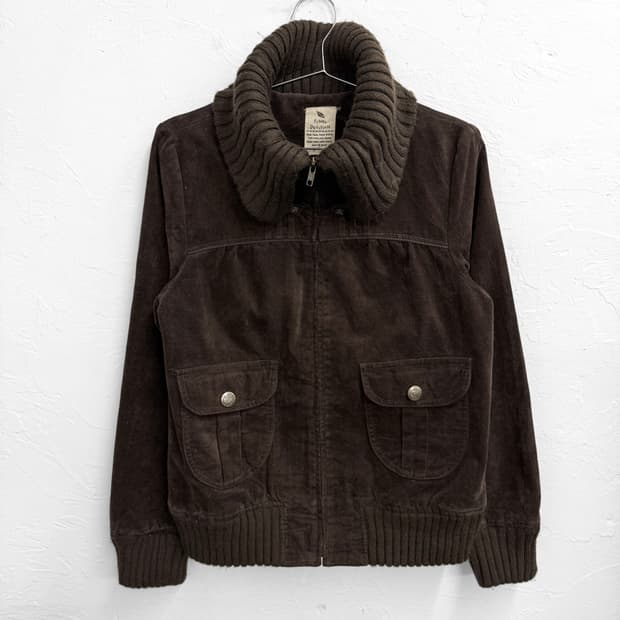 final decision 코듀로이 집업 자켓