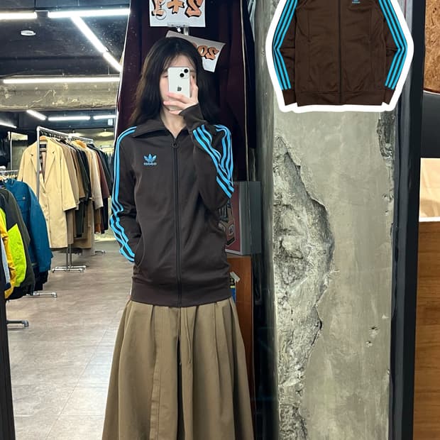 아디다스 유로파 져지 민트 브라운 90 #csz3613