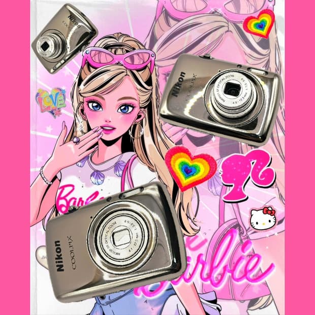 ♡초보입문용♡풀박♡ 니콘 쿨픽스 S01  / 빈티지디카