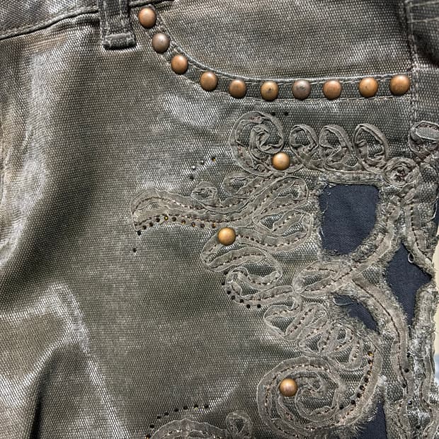 스테파노 진 스키니 코팅진