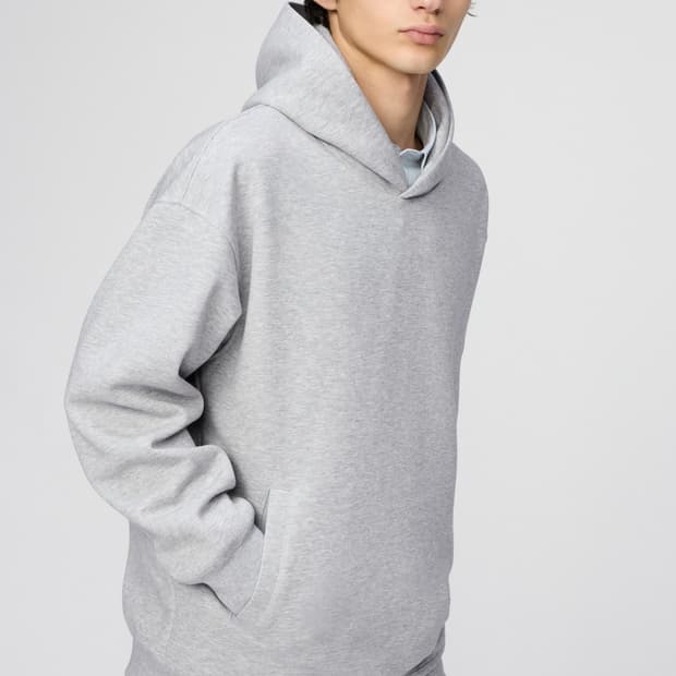 유니클로 스웨트오버사이즈풀카바 후드티