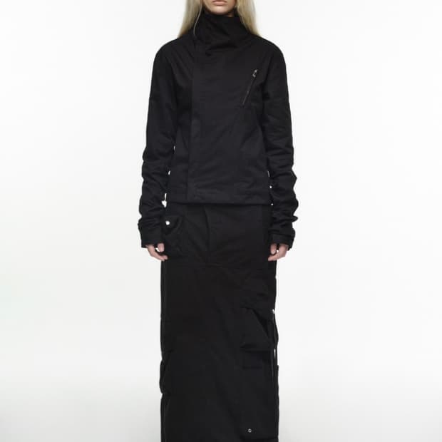 나체 STRAP CARGO MAXI SKIRT