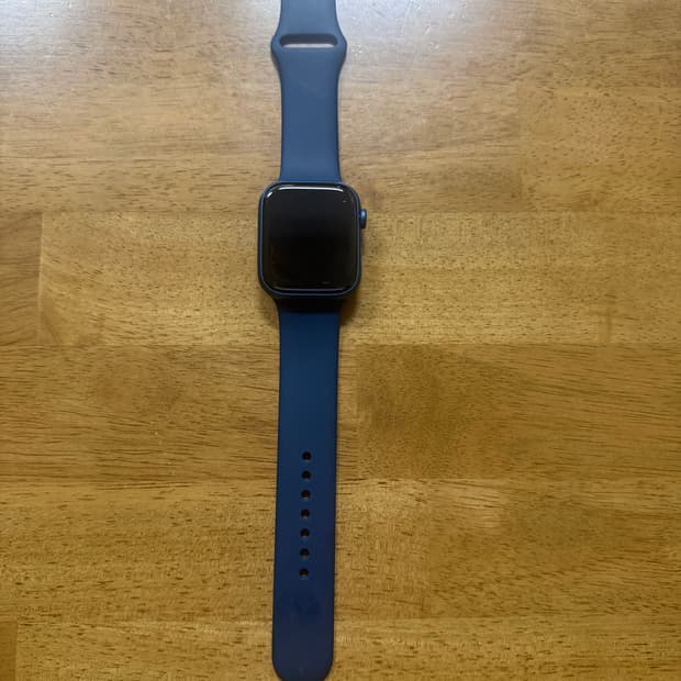 애플워치 7 45mm 네이비