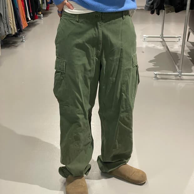빈티지 유틸리티 카고 벌룬 팬츠