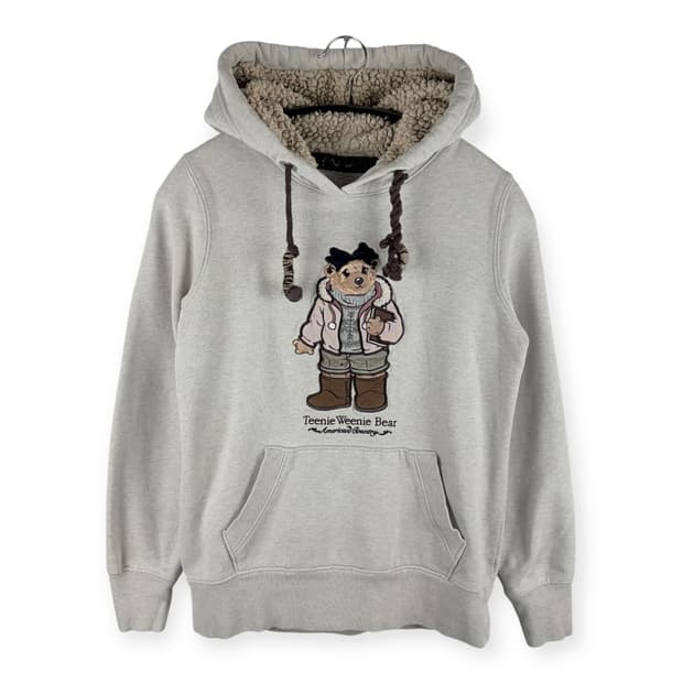 (FM) 티니위니 우먼스 베어 후드 티 아이보리