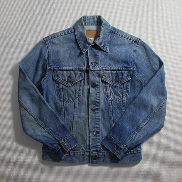 70's Levi’s 리바이스 USA 데님 트러커 자켓 L031