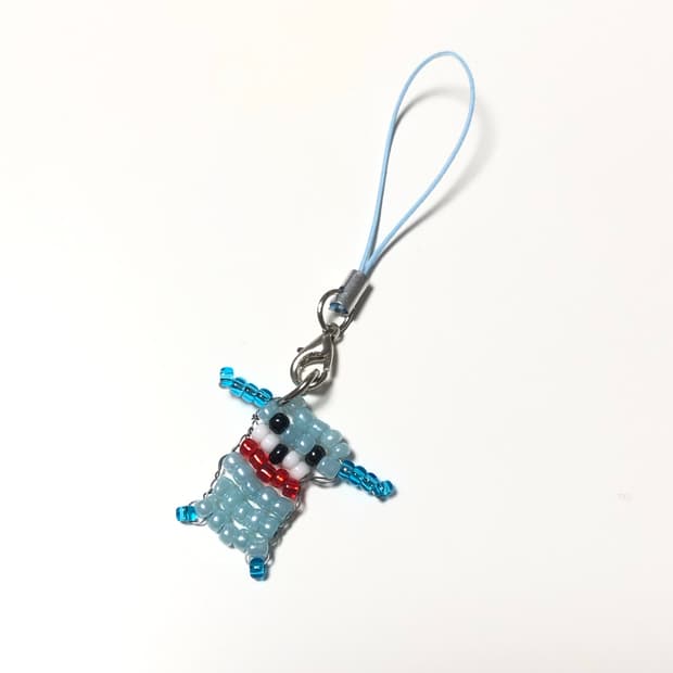 강아지 비즈키링