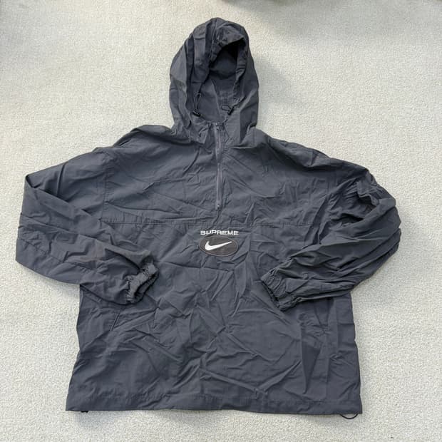 [실측확인] 나이키 로고 아노락(주머니 터짐) 0106T1