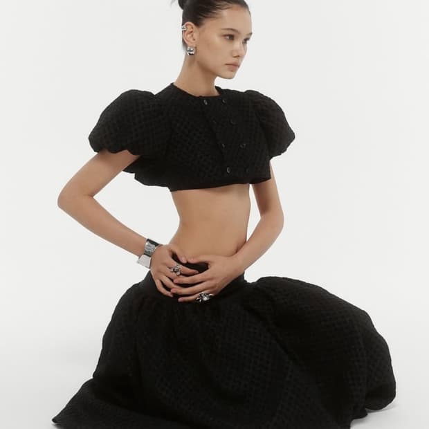 카나리 퍼프 자켓