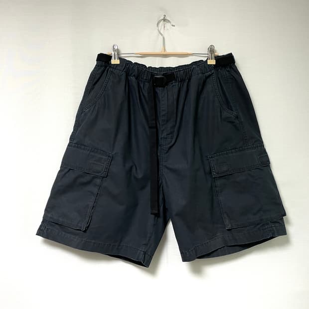 칼하트 wynton 립스탑 코튼 밴딩 벨트 카고 쇼츠 반바지 L _ 워시