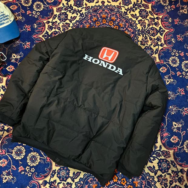Carn Knier 혼다(HONDA) 시그니쳐 로고 패딩 점퍼 