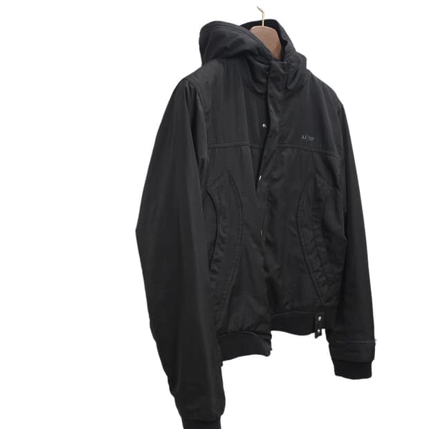 1990s Armani Jeans 아르마니 진스 크롭 봄버 자켓