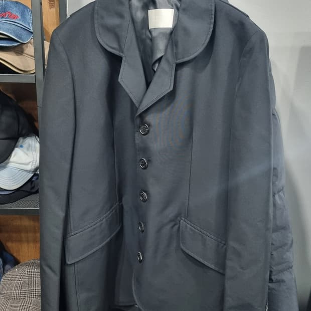 보세) 95~100size 남성 블레이저 자켓 블랙 거의새거