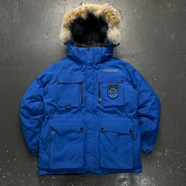 100 디스커버리 라쿤 패딩 