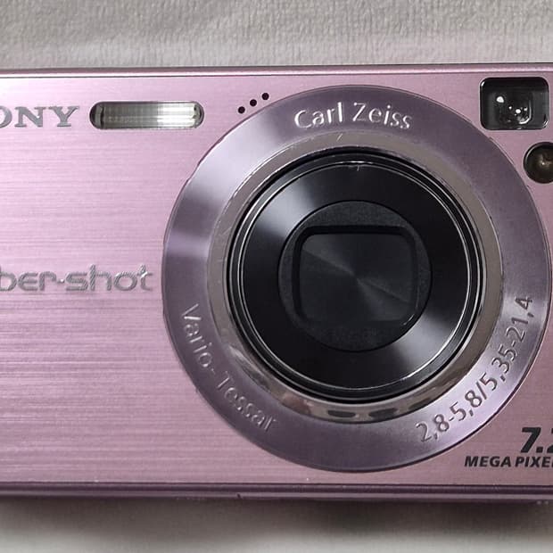 소니 사이버샷 W120 핑크 판매 Sony cybershot W120