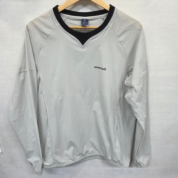 몽벨 우븐 웜업 맨투맨 m