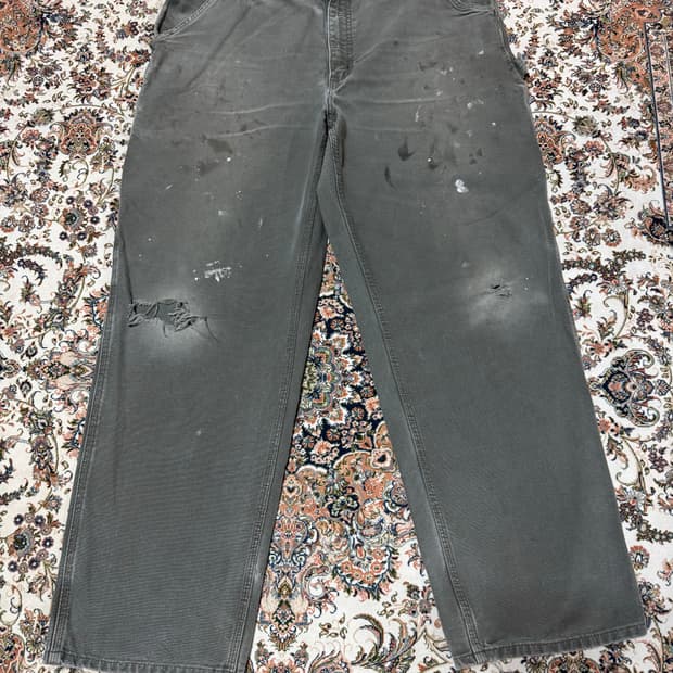 Carhartt b11 moss green (single knee)