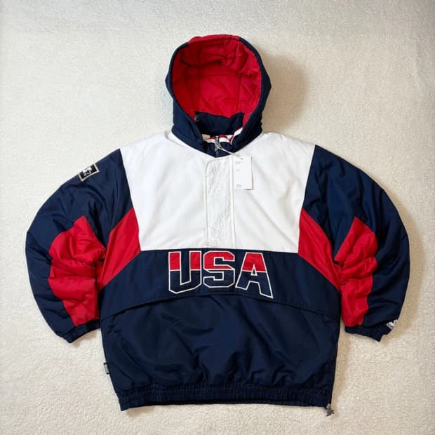 스타터 17FW 누빔 아노락 자켓 PN6075