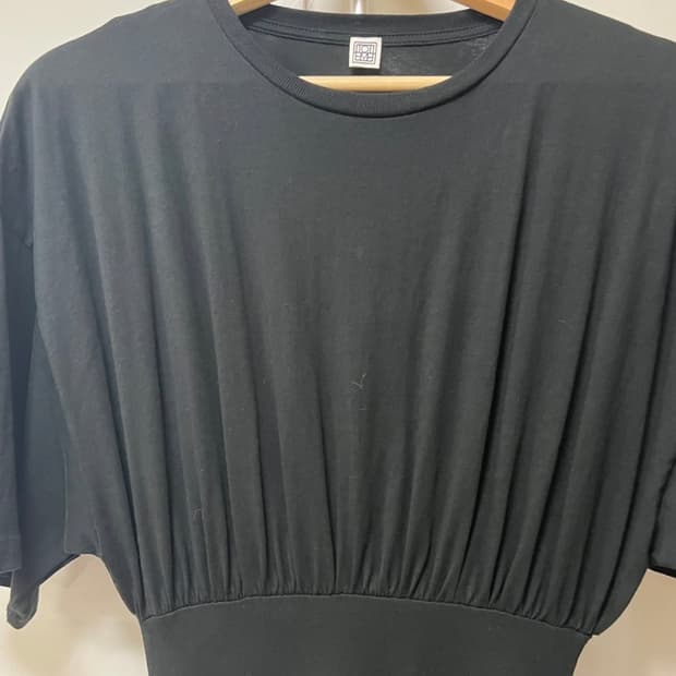 Toteme 져지 롱 원피스