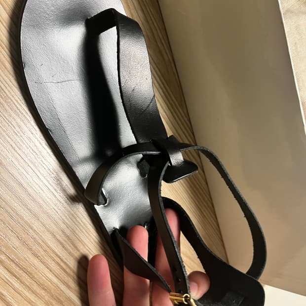 ATP Atelier 욜란다 블랙 샌들 36사이즈=230