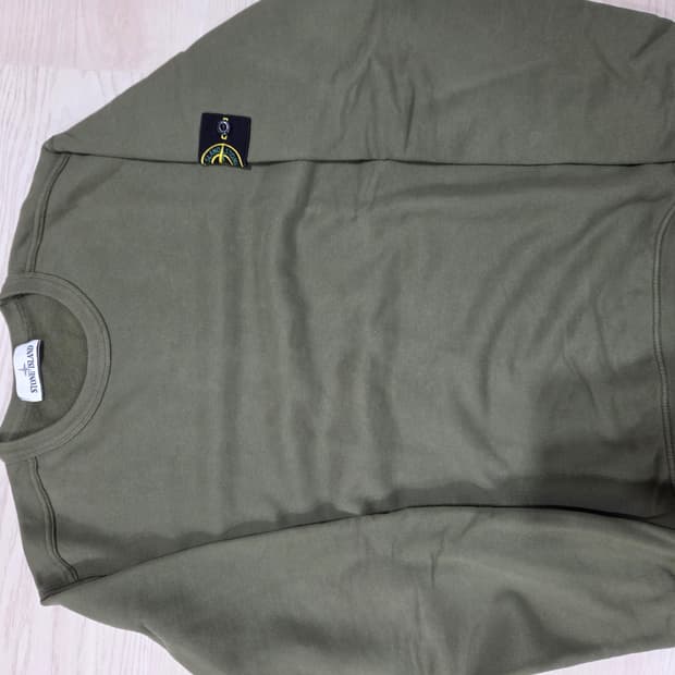 19FW 스톤아일랜드 맨투맨 올리브 XL
