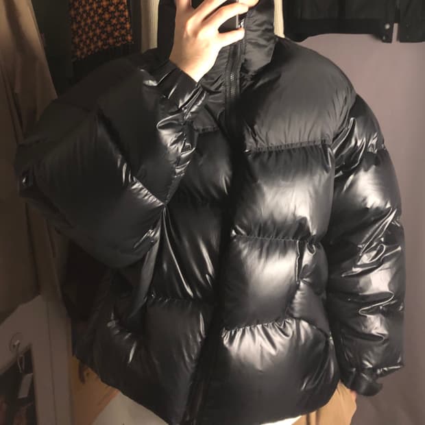 후미토간류 그래피티 패딩