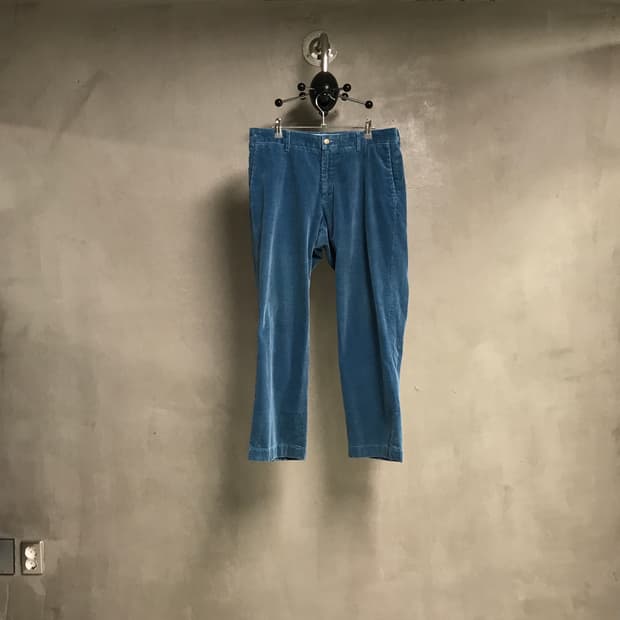 폴로 랄프로렌 코듀로이 팬츠 코발트블루 33/32