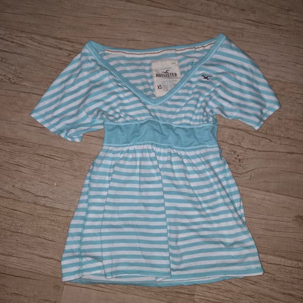 홀리스터 y2k 스트라이프 티셔츠