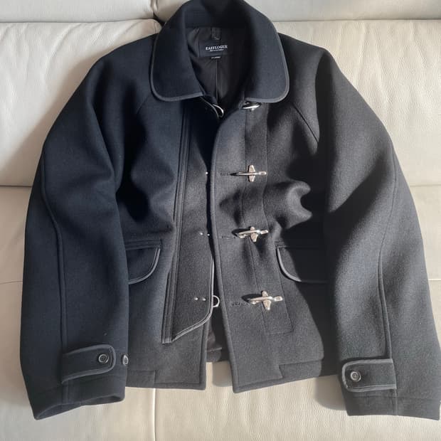 이스트로그 파이어맨 울 자켓 xl 멜튼 울 극미중고