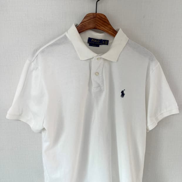 [여성 xl] 폴로 랄프로렌 화이트 카라티