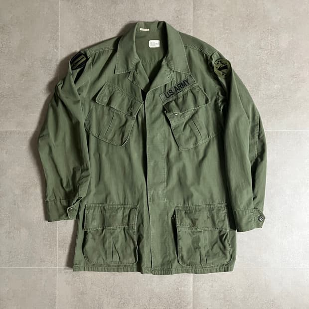 60s us army 오리지널 정글 퍼티그자켓 S-L