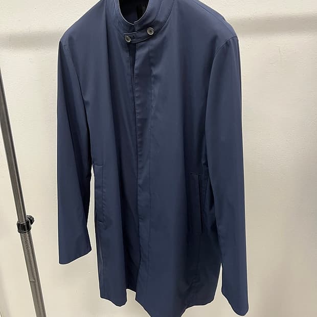 105) 타임 네이비 레인 맥코트 