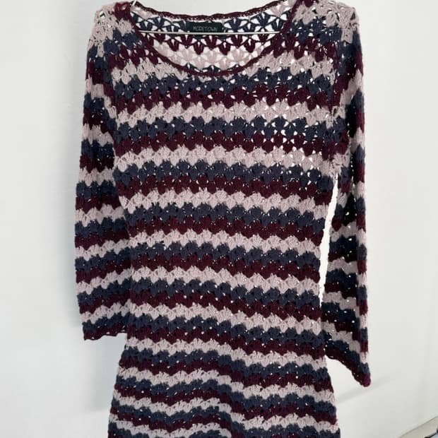 빈티지 크로셰 레이어드 원피스