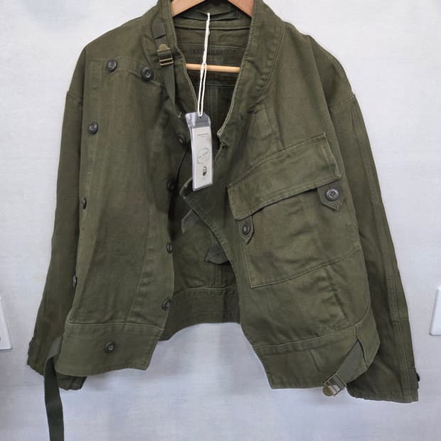스웨덴군 복각 모터사이클 코튼 자켓 m L