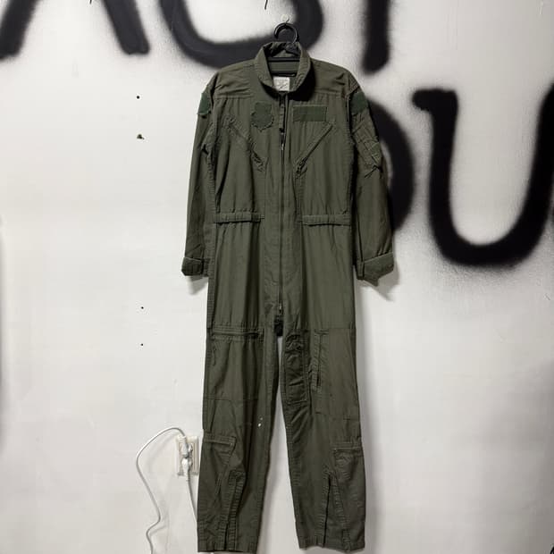 85s USA 오리지널 미군 군용 CWU-27P 점프수트 커버올