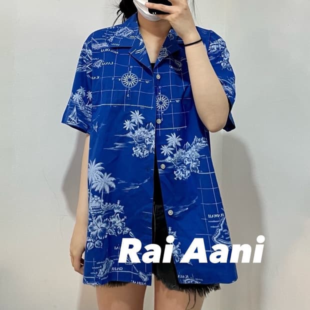 Rai aani 하와이안 셔츠
