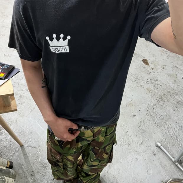 Old Stussy crown tee 🇲🇽