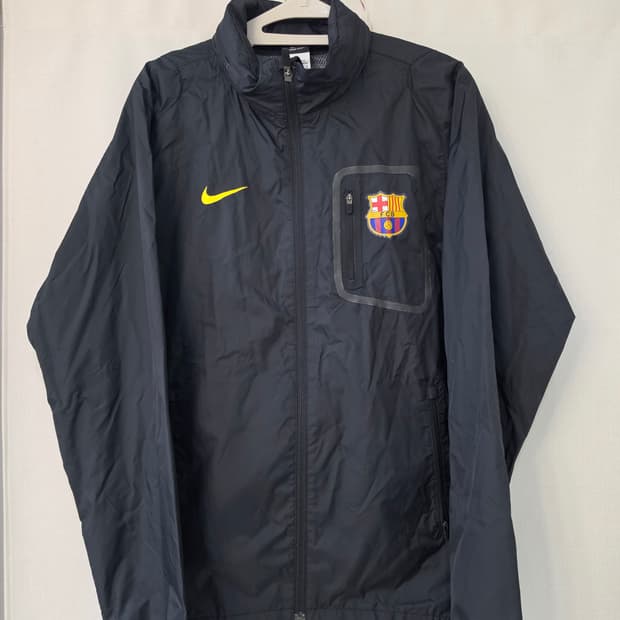 M_나이키 바르셀로나 바람막이 블랙