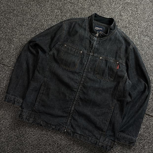 언더우드 오리지날 아메카지 데님 바이커 자켓 1563