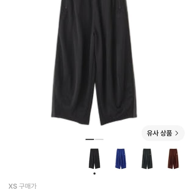니들스xLHP hd팬츠 블랙