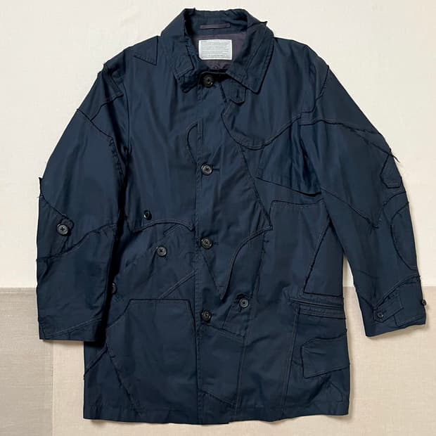Kolor 컬러 패치워크 코트 patchwork coat